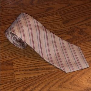 TUMI Made In Italy 100% Silk Tie